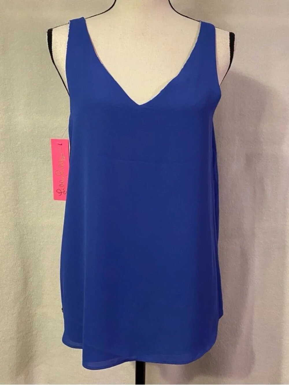 NWT Lilly Pulitzer Florin Shade Seekers sleeveless v-neck reversible top - Picture 5 of 12
